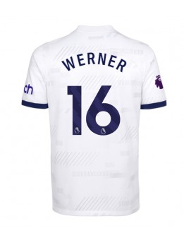 Moški Nogometna dresi replika Tottenham Hotspur Timo Werner #16 Domači 2023-24 Kratek rokav